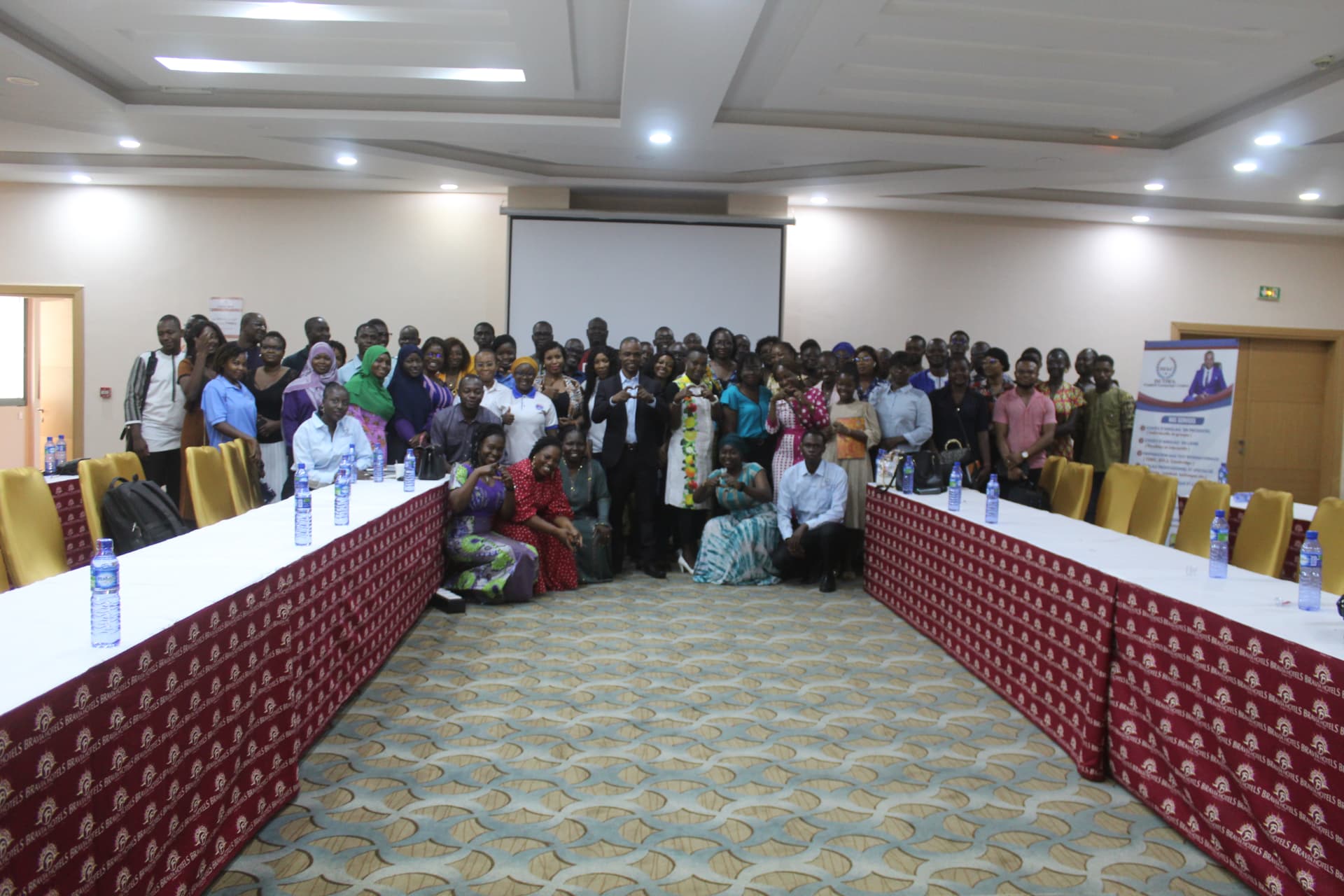 Les apprenants de Bethel English Language Center à Ouagadougou